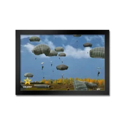 U.S. Army Paratroopers Framed Print
