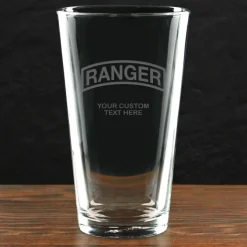 US Army 'Pick Your Design' Personalized Pint Glass