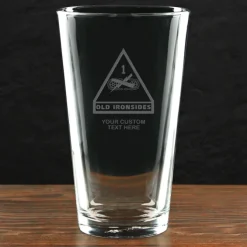 US Army 'Pick Your Design' Personalized Pint Glass