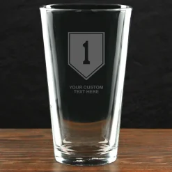 US Army 'Pick Your Design' Personalized Pint Glass