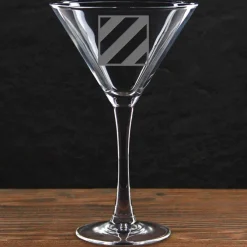 US Army Pick Your Design 10 oz. Etched Martini Glass