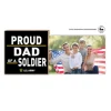 U.S. Army Proud Dad Floating Picture Frame