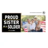 U.S. Army Proud Sister Floating Picture Frame