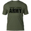 US Army P/T Shirt - Black Ink Mens T-Shirt