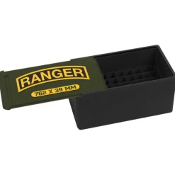U.S. Army Ranger Tab 3D Printed Storage Boxes - USA Made - Officially Licensed