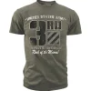 US Army 3rd Infantry - Retro - Black Ink Mens T-Shirt