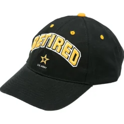 U.S. Army Retired Embroidered Cap