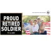 U.S. Army Retired Soldier Floating Picture Frame
