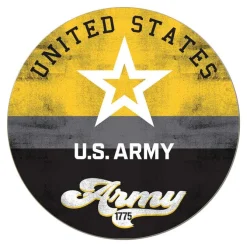 U.S. Army Retro 20 x 20 inch Wood Sign