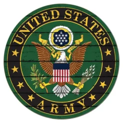 U.S. Army Seal 20 x 20 inch Wood Sign