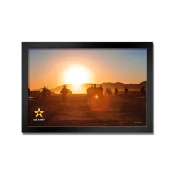 U.S. Army Soldiers Framed Print