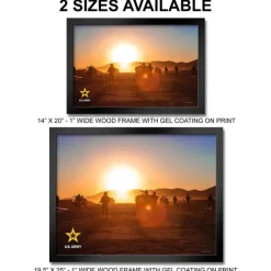 U.S. Army Soldiers Framed Print