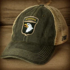 US Army 101st Airborne Vintage Trucker Hat