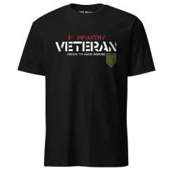 U.S. Army 1st infantry Veteran Men's T-Shirt