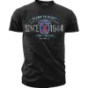 US Army 10th Mountain Division Retro - Black Ink Mens T-Shirt