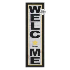 U.S. Army Welcome 10 x 35 inch Sign