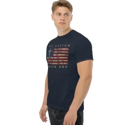 U.S. Flag One Nation Under God Patriotic Tee
