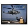 U.S. Marine Corps AH-1Z Viper Helicopter Framed Print