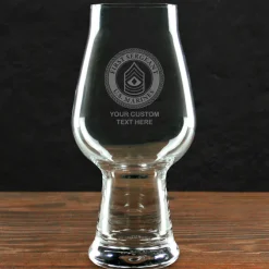 US Marine Corps 'Build Your Glass' Personalized 18.25 oz. Luigi Bormioli IPA Glass