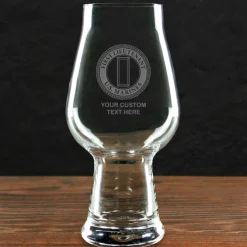 US Marine Corps 'Build Your Glass' Personalized 18.25 oz. Luigi Bormioli IPA Glass