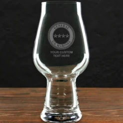 US Marine Corps 'Build Your Glass' Personalized 18.25 oz. Luigi Bormioli IPA Glass