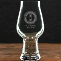 US Marine Corps 'Build Your Glass' Personalized 18.25 oz. Luigi Bormioli IPA Glass