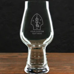 US Marine Corps 'Build Your Glass' Personalized 18.25 oz. Luigi Bormioli IPA Glass