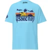 US Marine Corps 'Classic Beach Party' Print To Order men's Tee