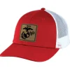 U.S. Marine Corps Eagle Globe & Anchor Patch USMC Trucker Hat by 7.62 Design