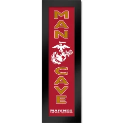 U.S. Marine Corps Man Cave Framed Print