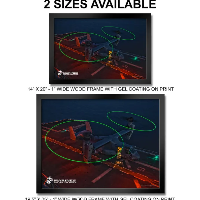 U.S. Marine Corps MV-22 Osprey Framed Print