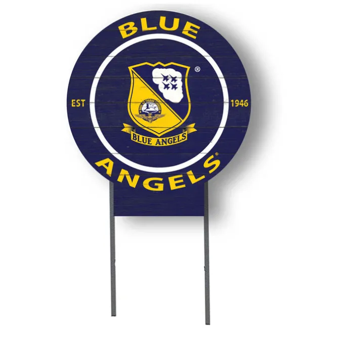 U.S. Navy Blue Angels 20 x 20 inch Lawn Sign