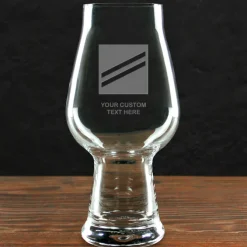 US Navy 'Build Your Glass' Personalized 18.25 oz Luigi Bormioli IPA Beer Glass