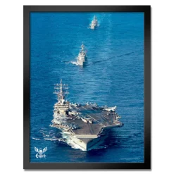 U.S. Navy Carrier Fleet Framed Print