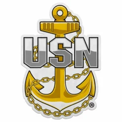 U.S. Navy Chief Petty Officer Die-Cut Pennant by 7.62 Design - Made in the USA