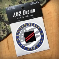 US Navy E-2 Fireman Apprentice 3.5" Decal by 7.62 Design