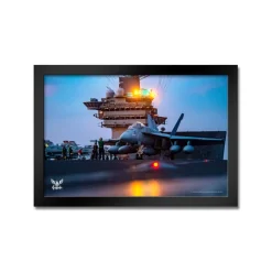 U.S. Navy F-18 Catapult Framed Print