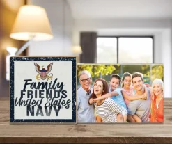 U.S. Navy Family Friends Navy Floating Picture Frame