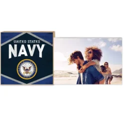 U.S. Navy Floating Picture Frame Retro Diamond