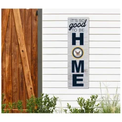 U.S. Navy Home 10 x 35 inch Indoor Outdoor Sign