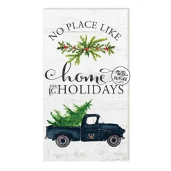 U.S. Navy Home For The Holidays 11 x 20 inch PVC Sign- Made In The USA