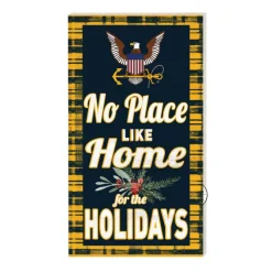 U.S. Navy Home Holidays 11 x 20 inch PVC Sign- Made In The USA