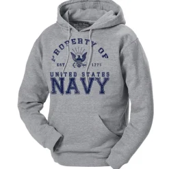 US Navy Hoodie - Navy - Basic Sweatshirt Hoodie - Men's and Lady's U.S. Navy Hoodie