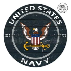 U.S. Navy Logo 20 x 20 inch Indoor/Outdoor PVC Sign - Made In The USA