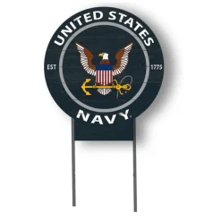U.S. Navy Logo 20 x 20 inch Lawn Sign