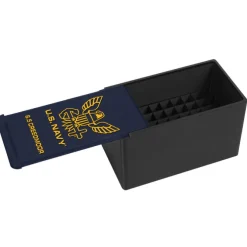 U.S. Navy Logo 3D Printed Storage Boxes - USA Made - Officially Licensed