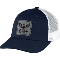 U.S. Navy Logo Patch Trucker Hat by 7.62 Design
