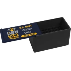 U.S. Navy Master Chief Petty Officer 3D Printed Storage Boxes - USA Made - Officially Licensed