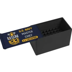 U.S. Navy Master Chief Petty Officer 3D Printed Storage Boxes - USA Made - Officially Licensed
