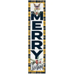 U.S. Navy Merry Christmas 11 x 46 inch Leaner Sign